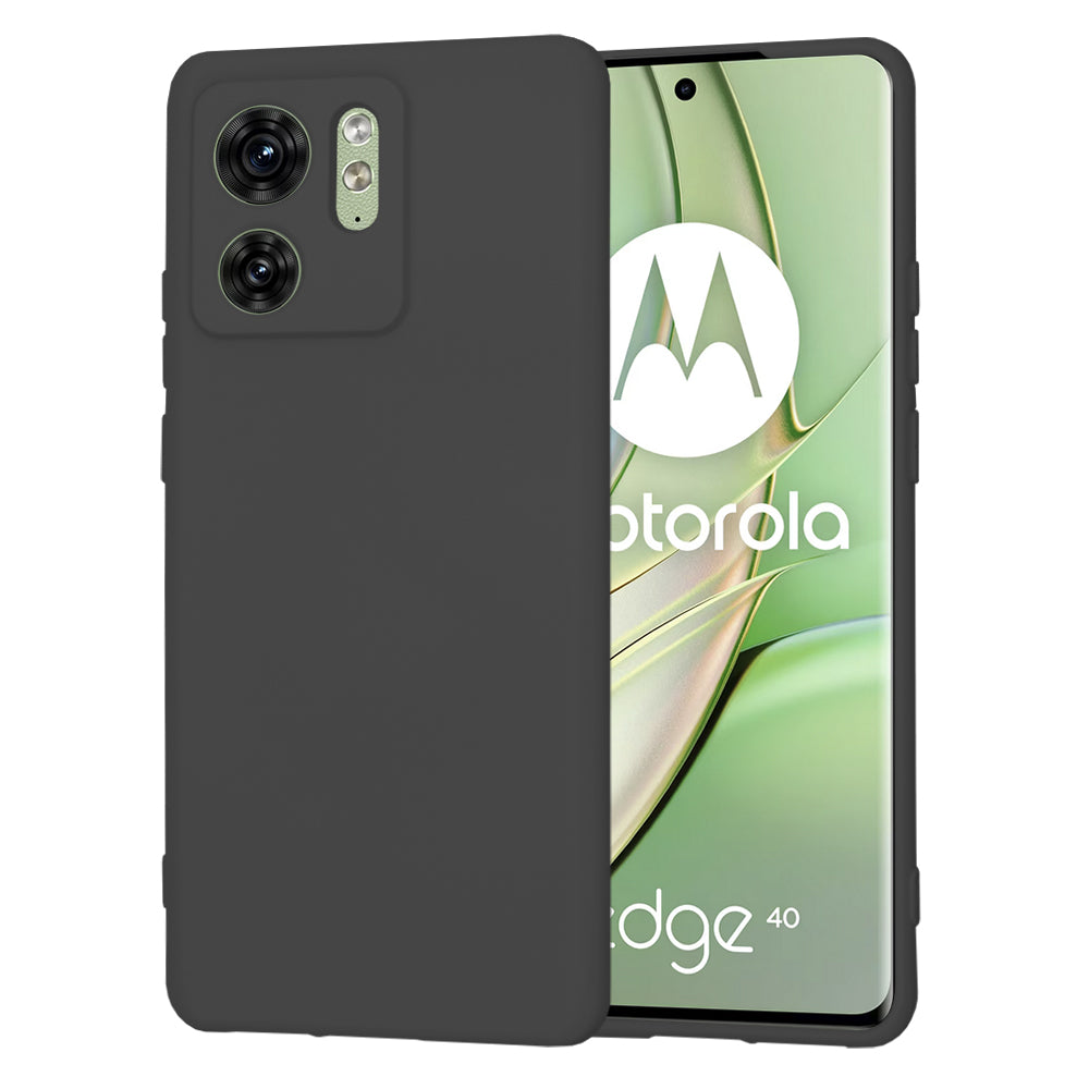 Husa de protectie Techsuit SoftFlex compatibil cu Motorola Edge 40 / Edge (2023), Negru