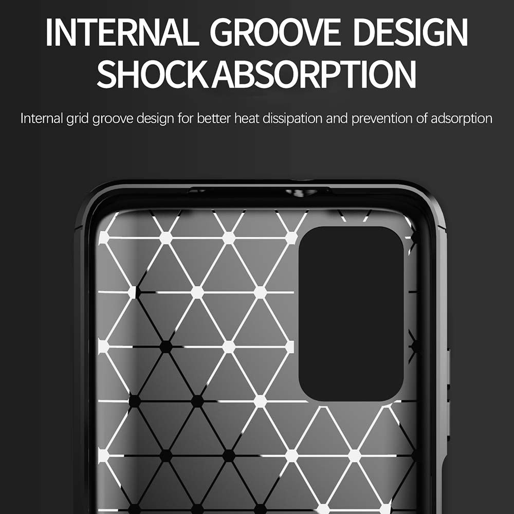 Husa de protectie Techsuit Carbon Silicone compatibil cu Xiaomi Redmi 9T / Redmi 9 Power, Negru