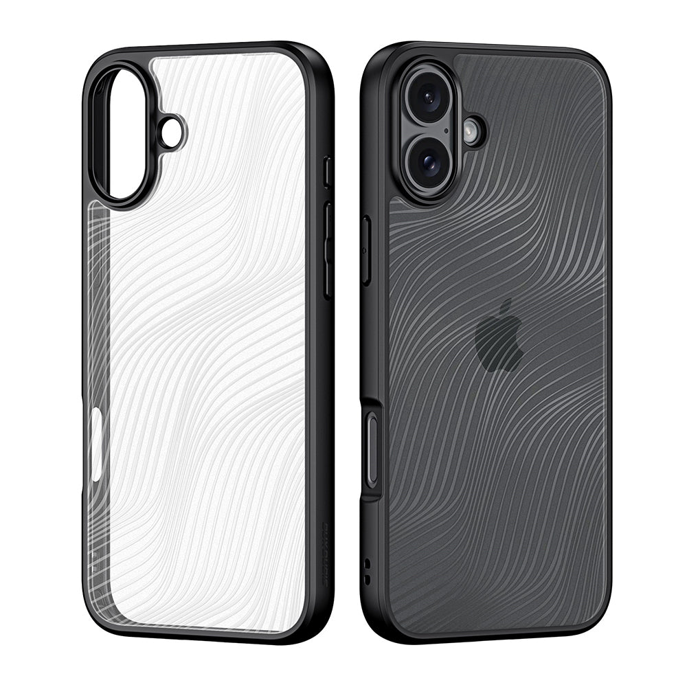 Husa de protectie Dux Ducis Aimo Series compatibil cu iPhone 16 Plus, Negru