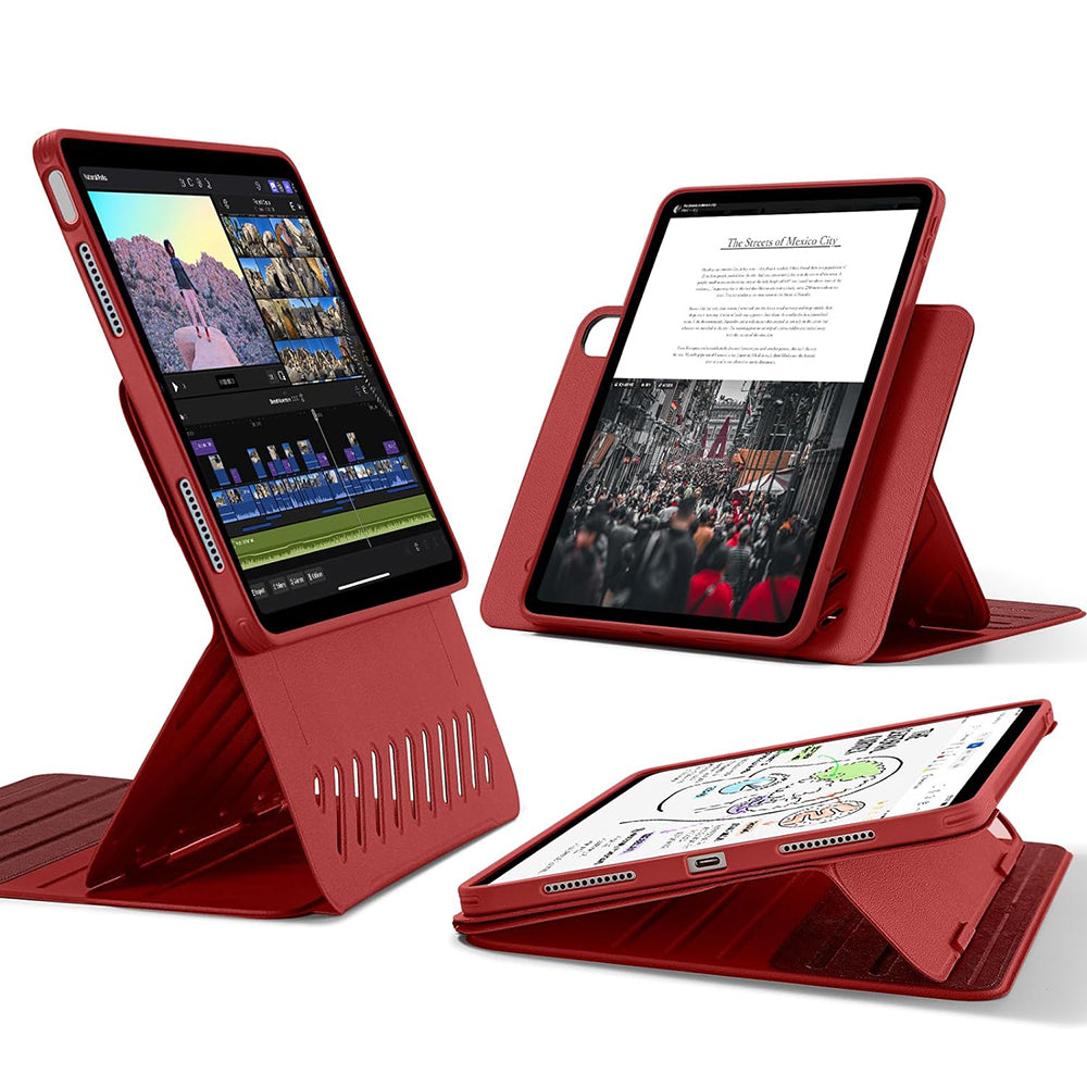 Husa de protectie tableta ESR Shift Magnetic compatibil cu iPad Air 4 (2020) / Air 5 (2022) / Air 11 (2024) / Air 11 (2025) / Air 11 (2026), Rosu