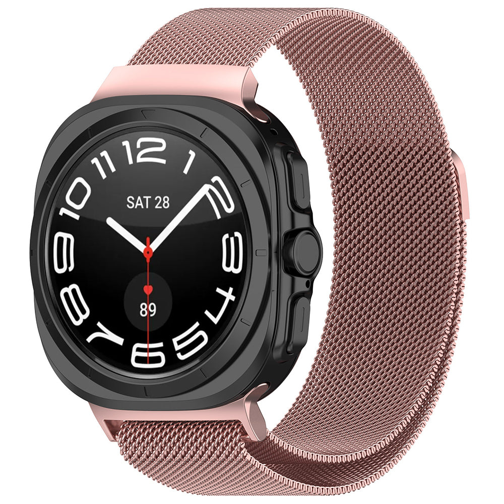 Curea smartwatch Techsuit Watchband (W009) compatibil cu Samsung Galaxy Watch Ultra 47mm / Watch Ultra 2, Roz