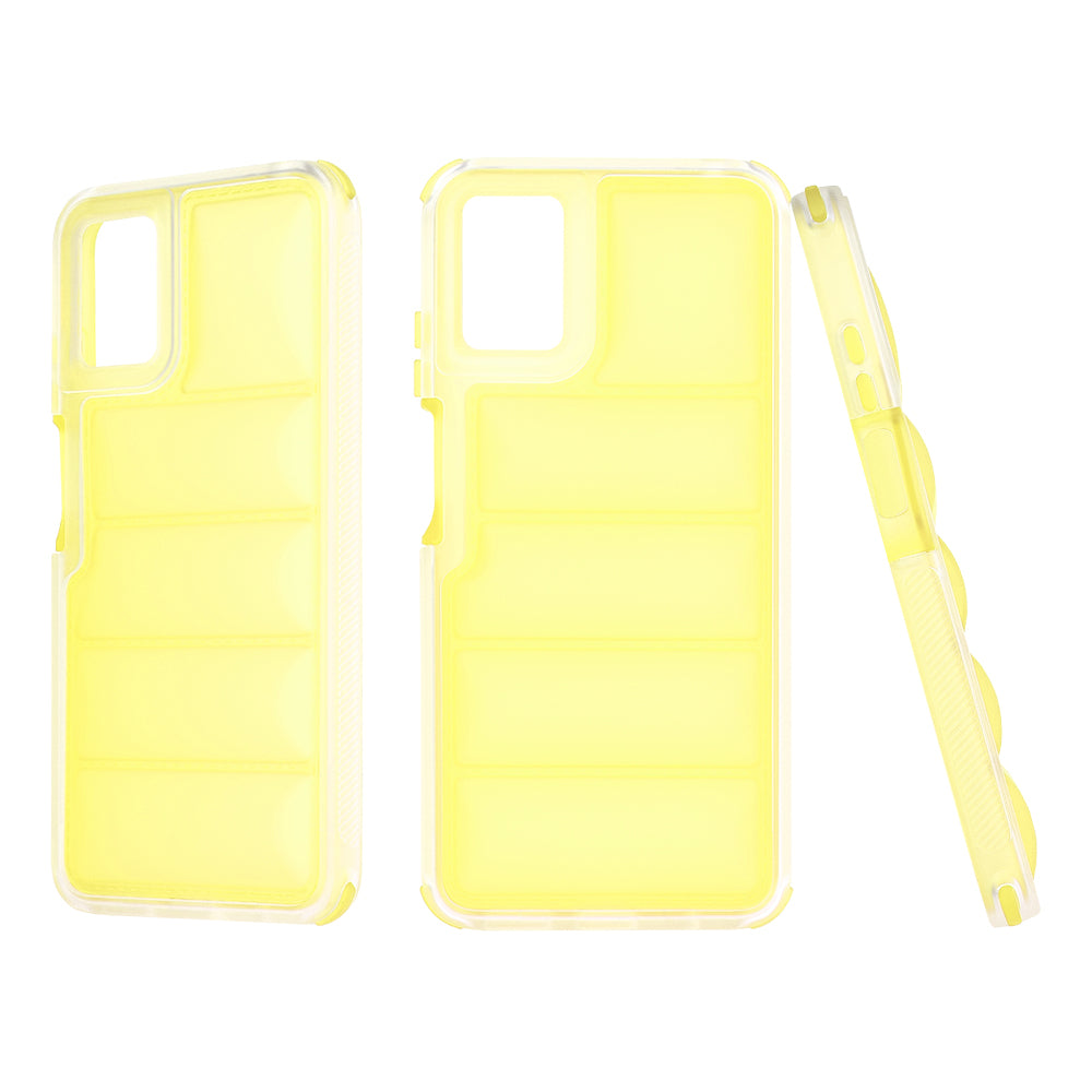 Husa de protectie Techsuit Wave Shield compatibil cu Motorola Moto E22 / Moto E22i, Galben
