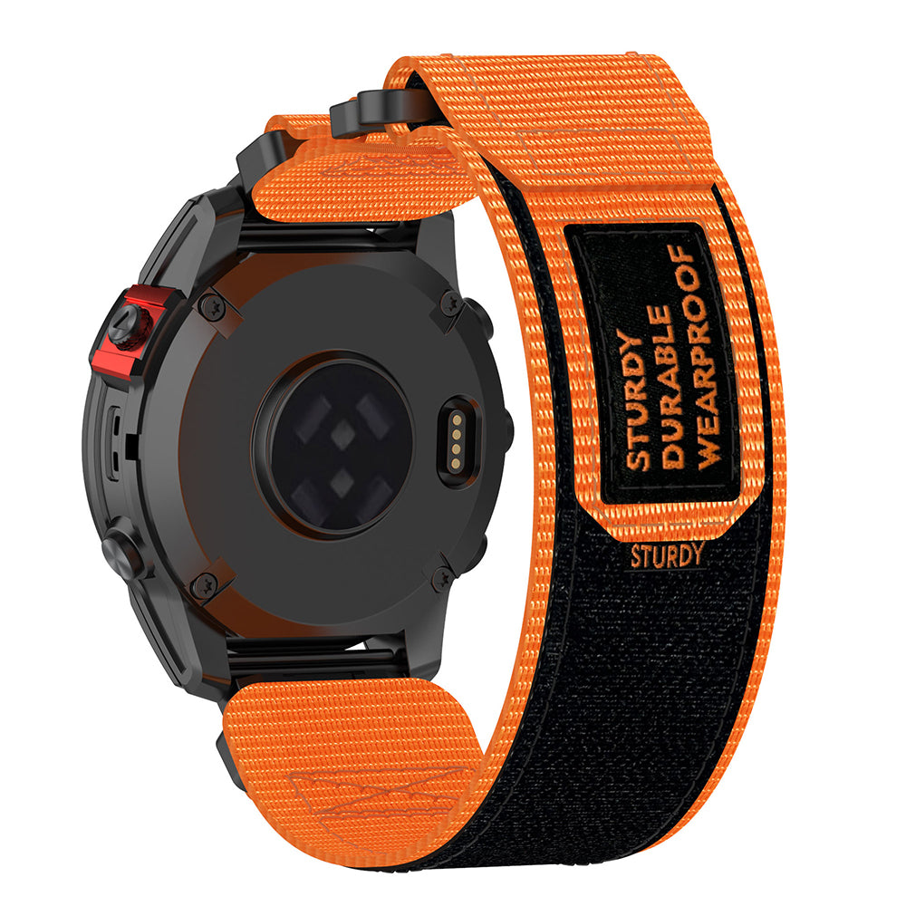 Curea smartwatch Techsuit Watchband QuickFit 22mm (W057) compatibil cu Garmin Fenix 5/5 Plus 6/6 Pro/7/Forerunner 945/955/970/Approach S60/S62, Portocaliu