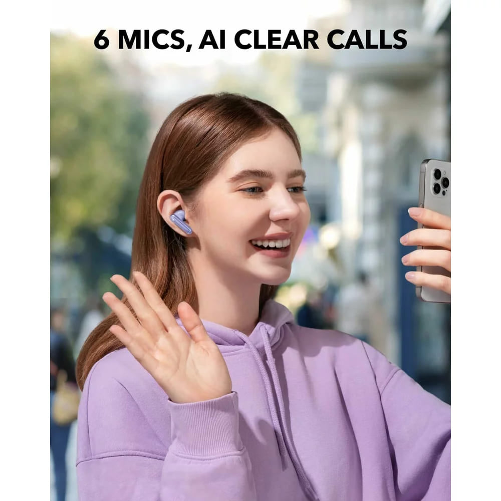 Casti Anker SoundCore P40i (A3955GQ1), Noise Cancelling, Bluetooth 5.2, Mov