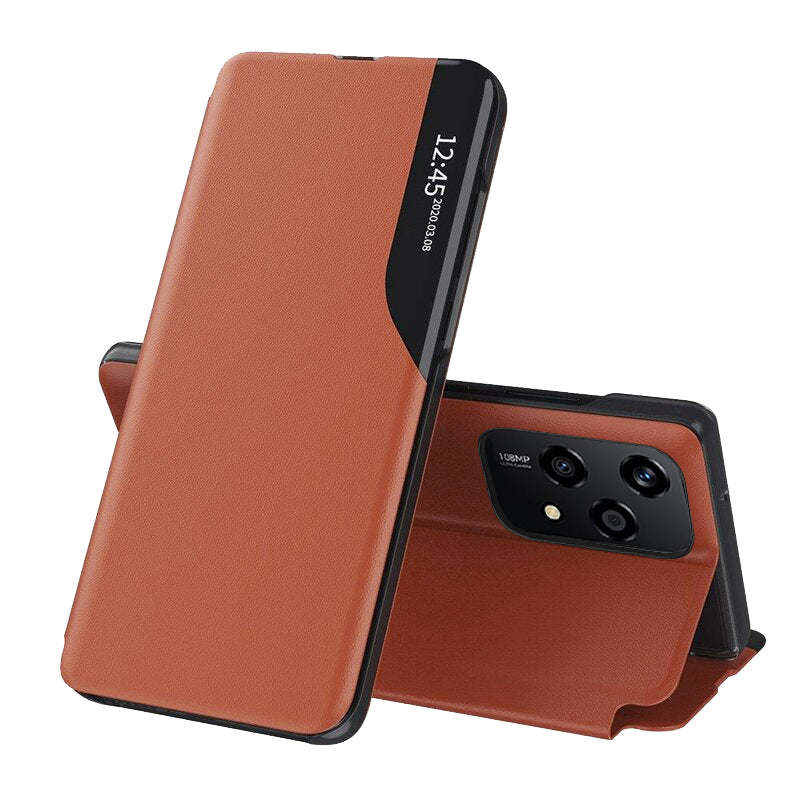 Husa de protectie Techsuit eFold Series compatibil cu Honor 200 Lite, Portocaliu