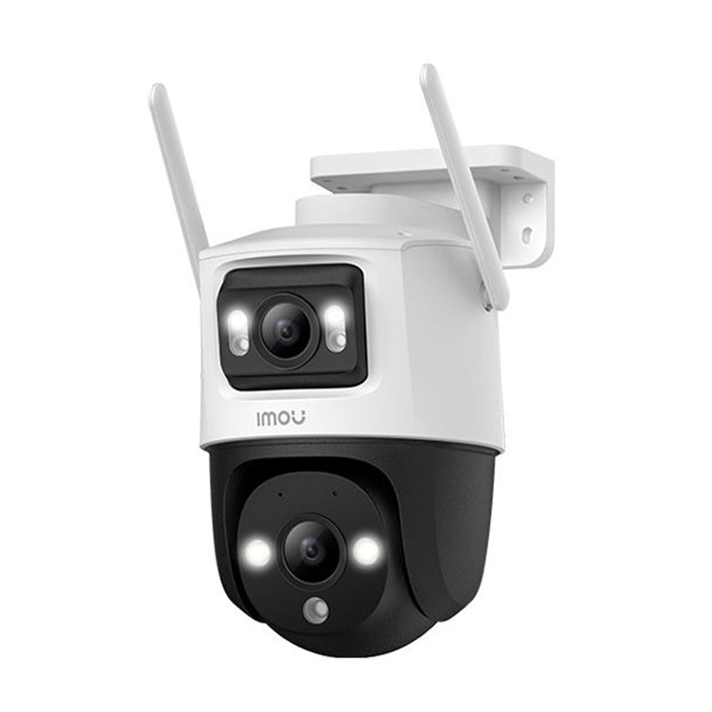 Imou Outdoor Camera Cruiser Dual (IPC-S7XP-8M0WED-0360B), 8MP, Two-way Talk, Human Detection, Night Vision, IP66, Alb