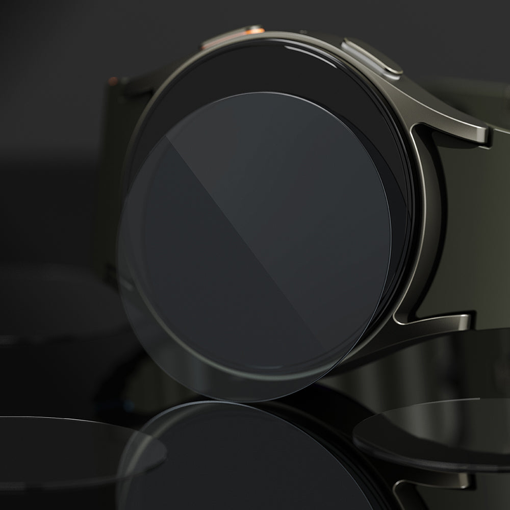 Folie de protectie smartwatch Ringke Tempered Glass R6 (set de 4) compatibil cu Samsung Galaxy Watch7 44mm, Transparent