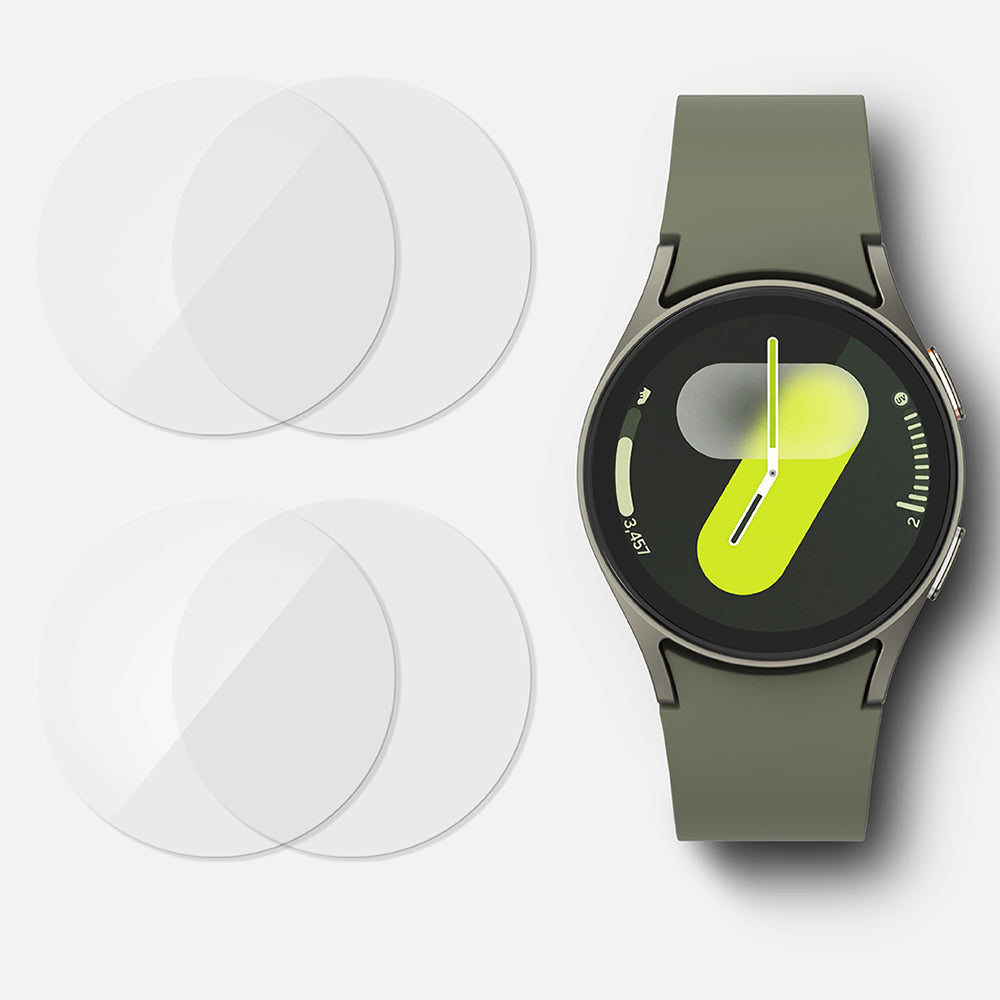 Folie de protectie smartwatch Ringke Tempered Glass R6 (set de 4) compatibil cu Samsung Galaxy Watch7 44mm, Transparent