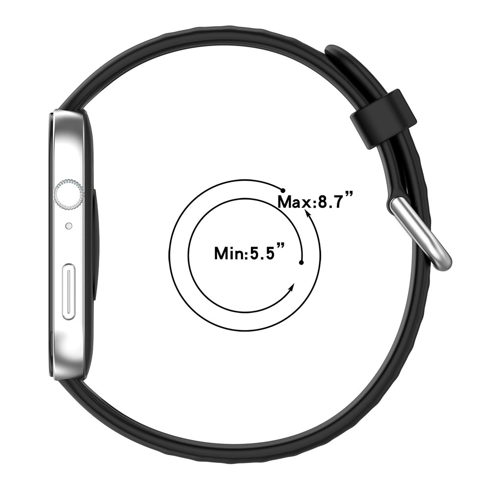 Curea smartwatch Techsuit Watchband (W061) compatibil cu Huawei Watch Fit 3 / Fit 4 / Fit 4 Pro, Mov