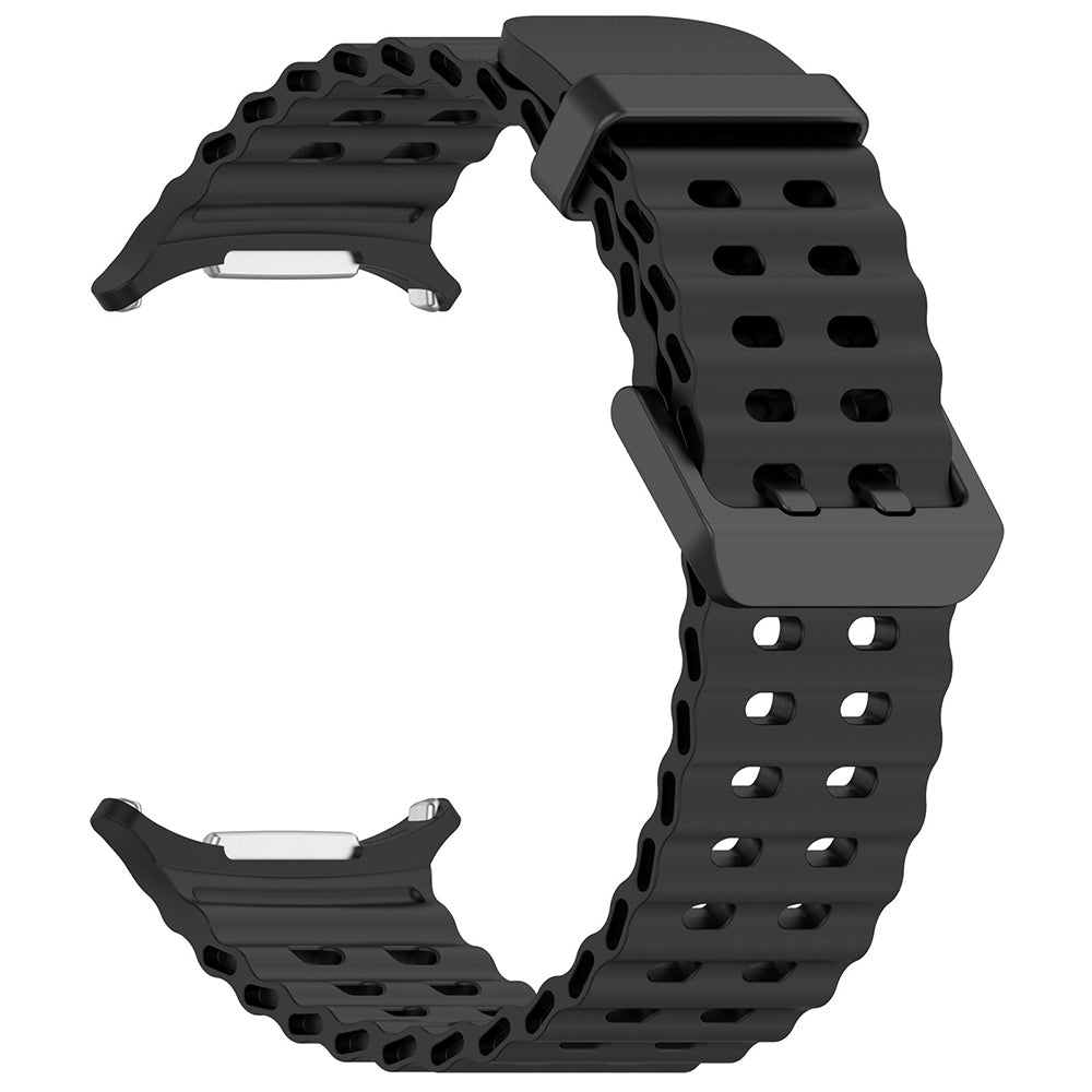 Curea smartwatch Techsuit Watchband (W062) compatibil cu Samsung Galaxy Watch Ultra 47mm / Watch Ultra 2, Negru