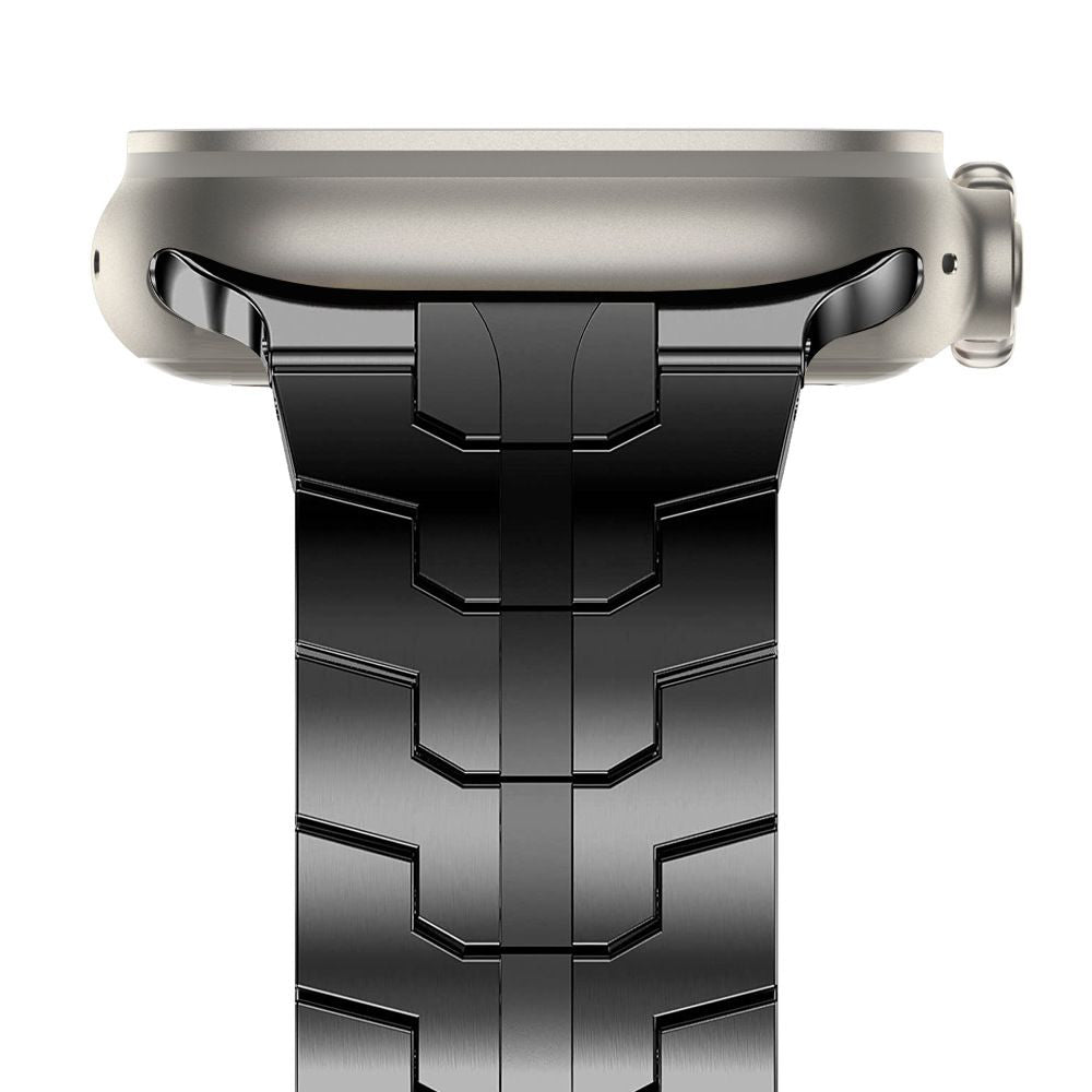 Curea smartwatch Techsuit Watchband (W063) compatibil cu Apple Watch 1/2/3/4/5/6/7/8/9/10/11/SE/SE 2/SE 3/Ultra/2/3 (42/44/45/46/49mm), Negru