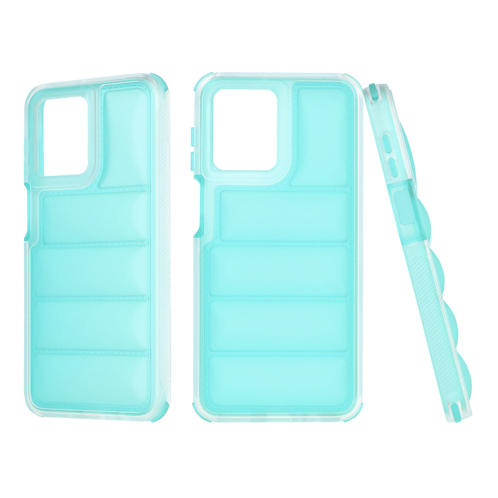 Husa de protectie Techsuit Wave Shield compatibil cu Motorola Moto G54, Turcoaz