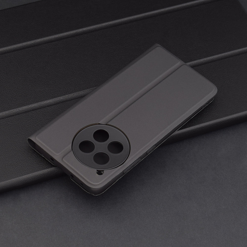 Husa de protectie Techsuit Magskin Book compatibil cu OnePlus 12R, Negru
