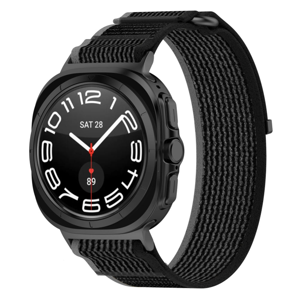 Curea smartwatch Techsuit Watchband (W054) compatibil cu Samsung Galaxy Watch Ultra 47mm / Watch Ultra 2, Gri / Black