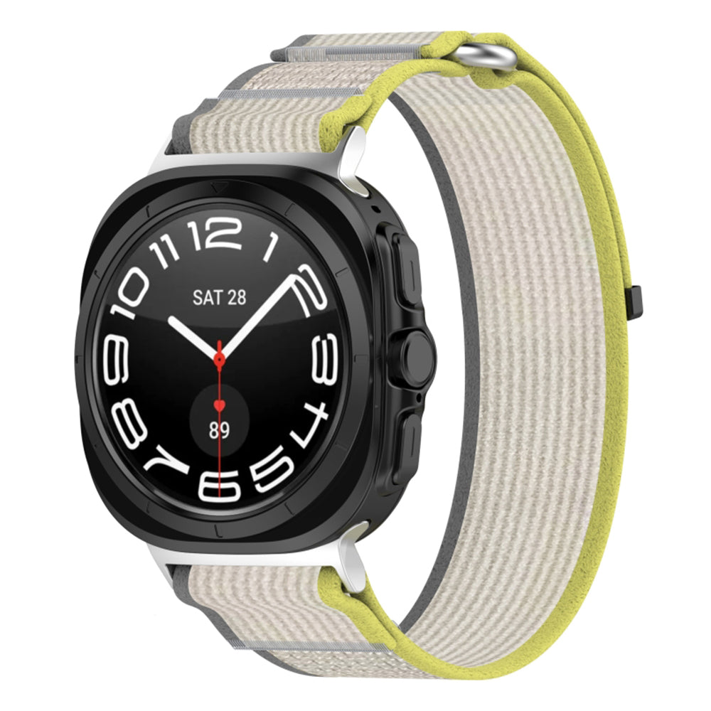 Curea smartwatch Techsuit Watchband (W054) compatibil cu Samsung Galaxy Watch Ultra 47mm / Watch Ultra 2, Galben / Gray