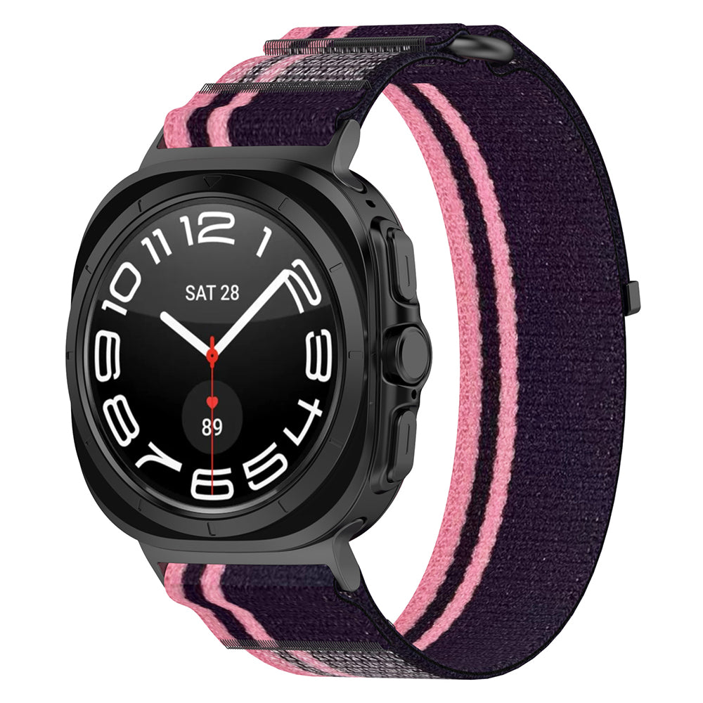 Curea smartwatch Techsuit Watchband (W054) compatibil cu Samsung Galaxy Watch Ultra 47mm / Watch Ultra 2, Roz / Black