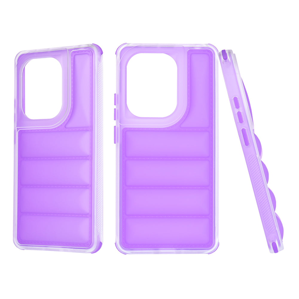 Husa de protectie Techsuit Wave Shield compatibil cu Xiaomi Redmi Note 13 Pro 4G / Poco M6 Pro 4G, Violet