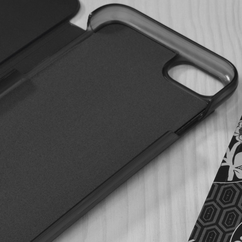 Husa de protectie Techsuit eFold Series compatibil cu iPhone 6 / 6s / 7 / 8 / SE 2, SE 2020 / SE 3, SE 2022, Negru