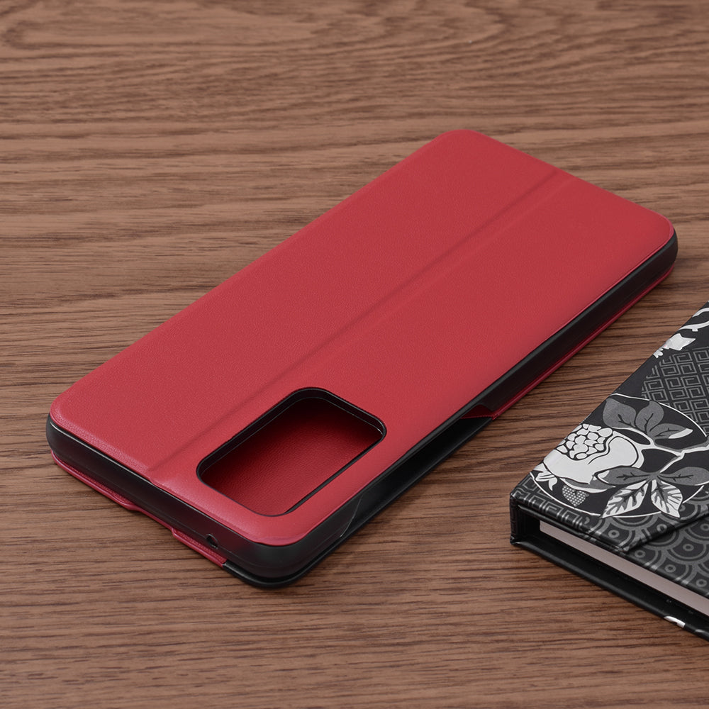 Husa de protectie Techsuit eFold Series compatibil cu Samsung Galaxy A52 4G / A52 5G / A52s 5G, Rosu
