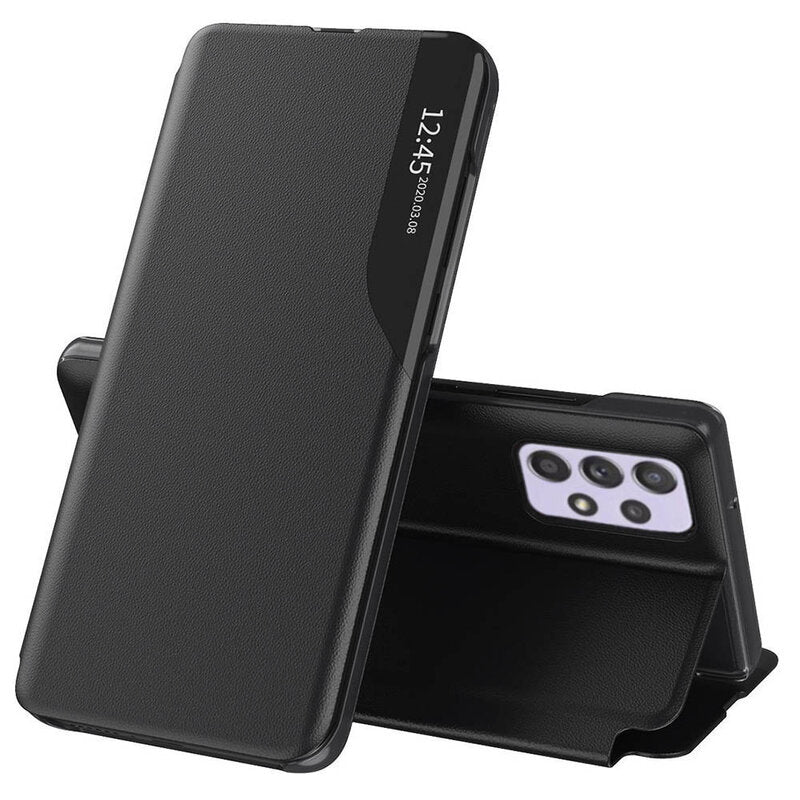 Husa de protectie Techsuit eFold Series compatibil cu Samsung Galaxy A52 4G / A52 5G / A52s 5G, Negru