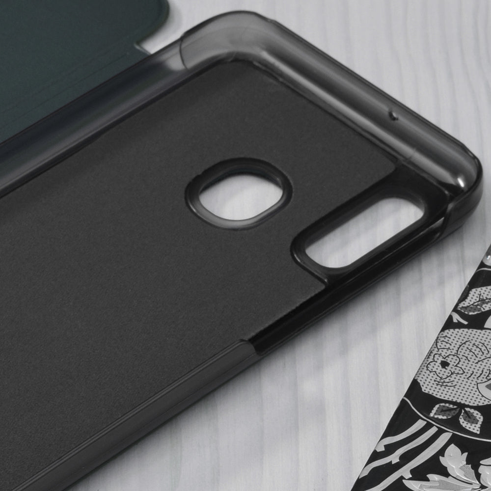 Husa de protectie Techsuit eFold Series compatibil cu Samsung Galaxy A20e, Verde Inchis