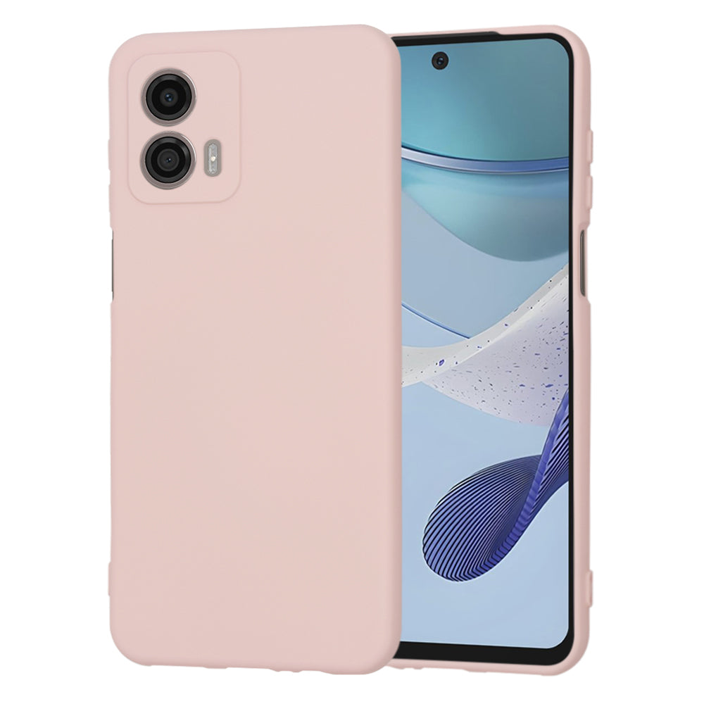 Husa de protectie Techsuit SoftFlex compatibil cu Motorola Moto G53, Roz Sand