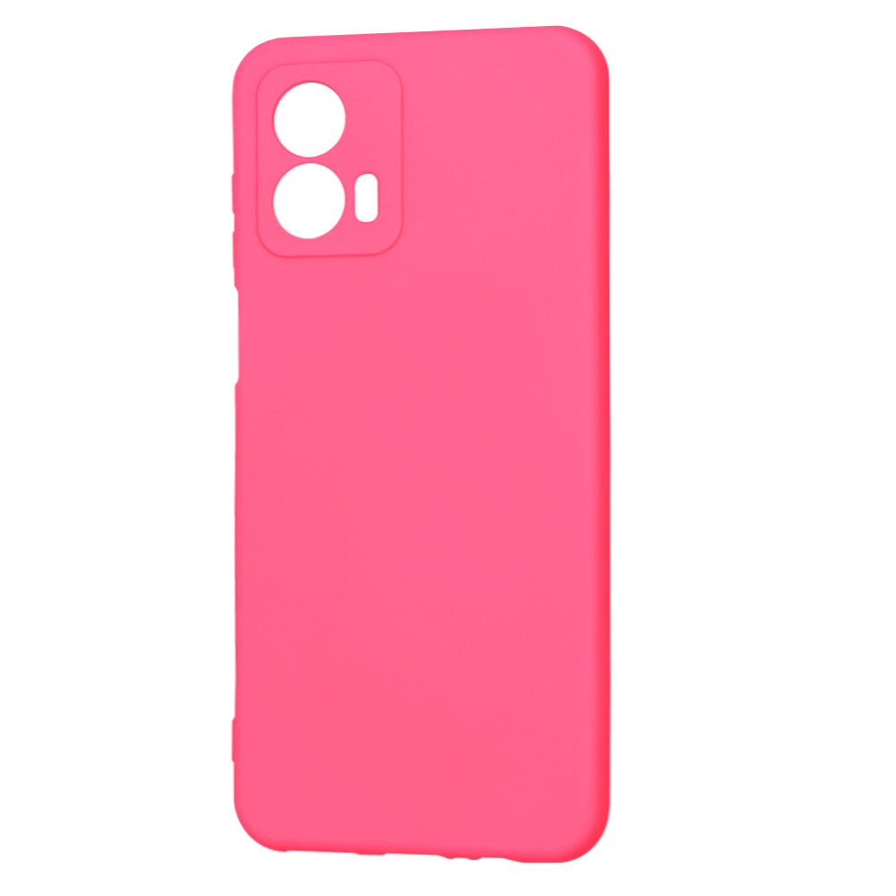 Husa de protectie Techsuit SoftFlex compatibil cu Motorola Moto G53, Roz Intens