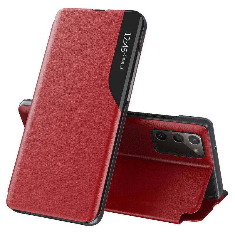 Husa de protectie Techsuit eFold Series compatibil cu Samsung Galaxy S20 FE / S20 FE 5G, Rosu