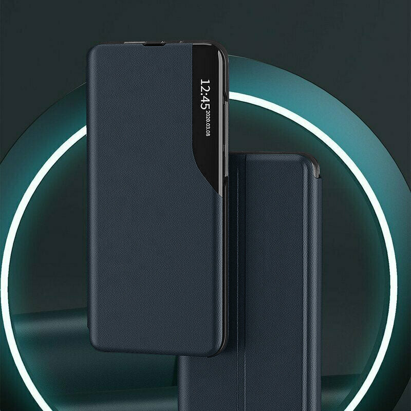 Husa de protectie Techsuit eFold Series compatibil cu Samsung Galaxy S20 FE 4G / S20 FE 5G, Albastru Inchis