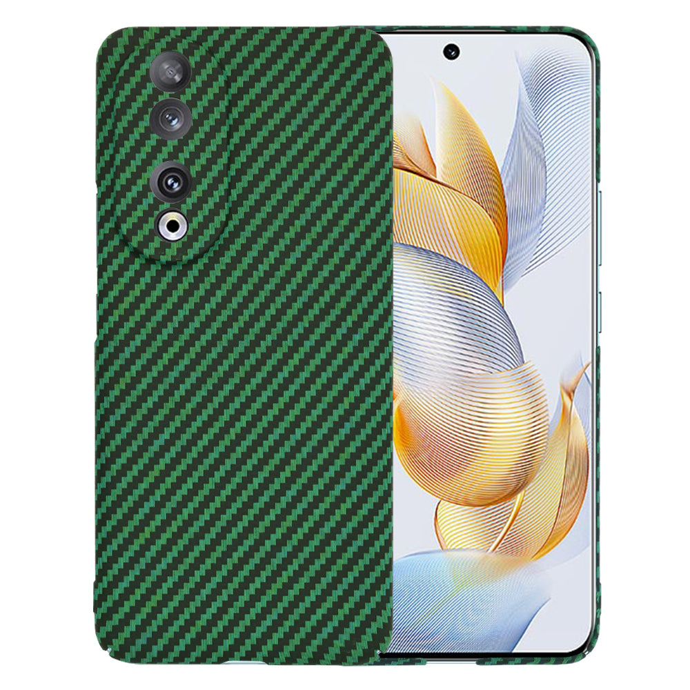 Husa de protectie Techsuit Carbonite FiberShell compatibil cu Honor 90, Verde