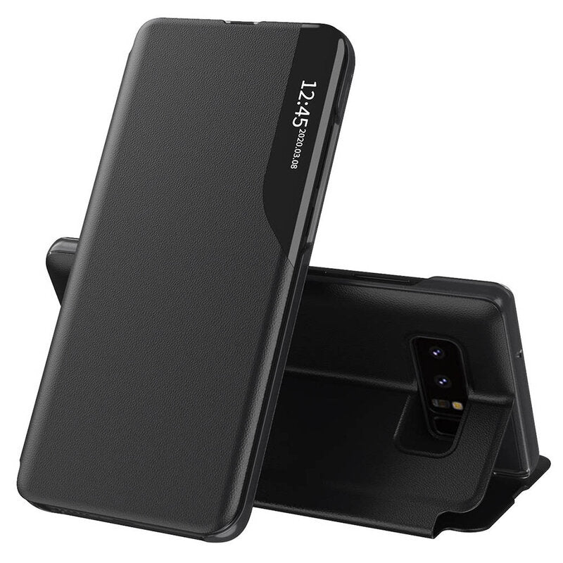 Husa de protectie Techsuit eFold Series compatibil cu Samsung Galaxy Note 8, Negru