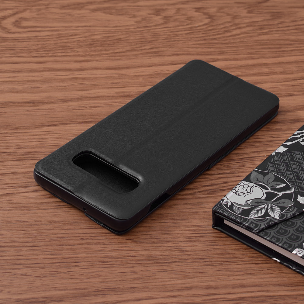 Husa de protectie Techsuit eFold Series compatibil cu Samsung Galaxy S10, Negru