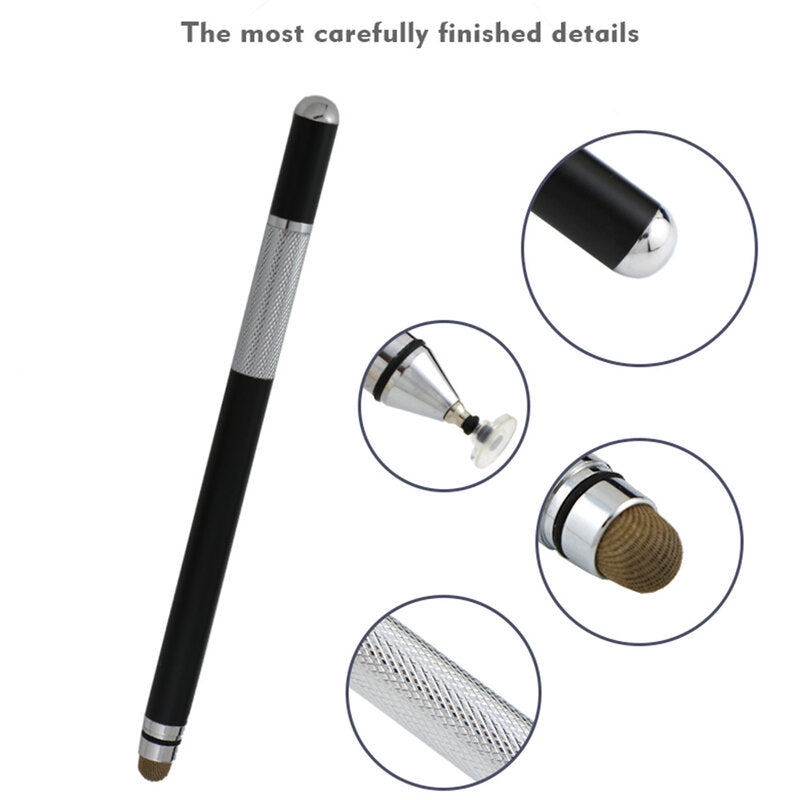 Stylus Techsuit Stylus Pen (JC03), Aluminum Alloy, Android, iOS, Microsoft, Negru