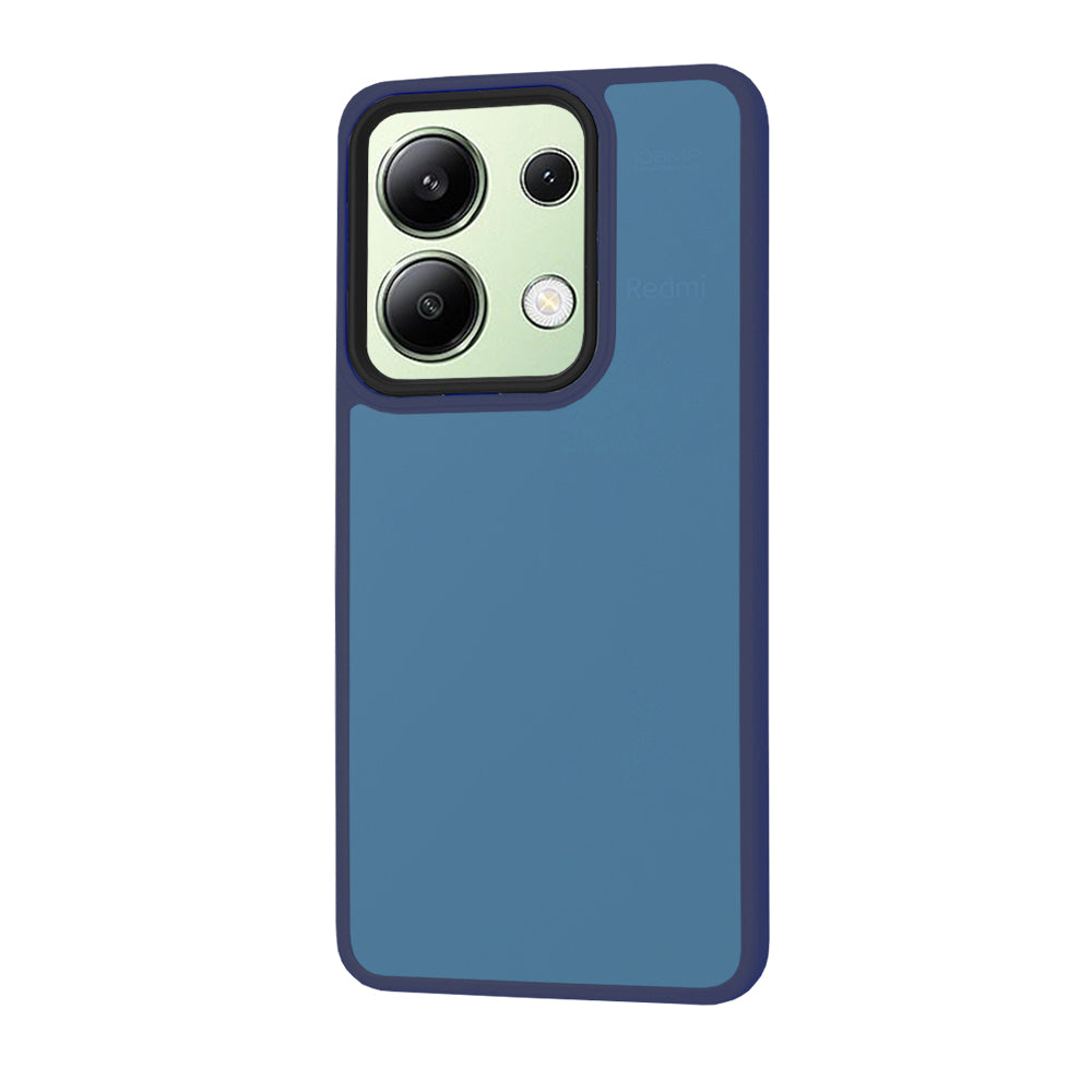 Husa de protectie Techsuit HaloFrost Series compatibil cu Xiaomi Redmi Note 13 4G, Albastru Inchis