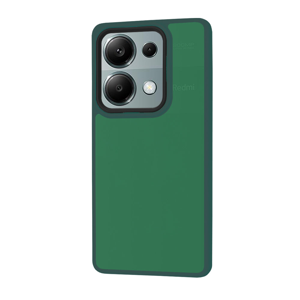Husa de protectie Techsuit HaloFrost Series compatibil cu Xiaomi Redmi Note 13 Pro 4G / Poco M6 Pro 4G, Bleumarin Green