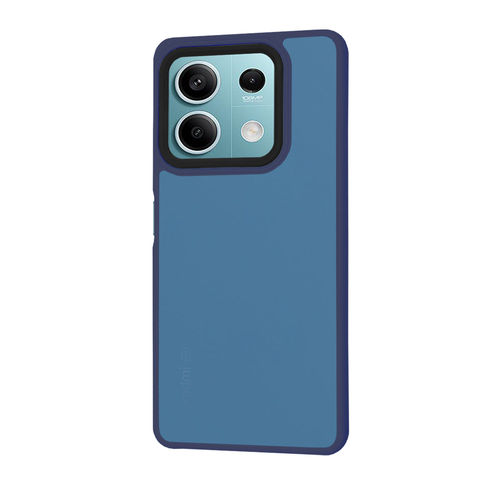 Husa de protectie Techsuit HaloFrost Series compatibil cu Xiaomi Redmi Note 13 5G, Albastru Inchis