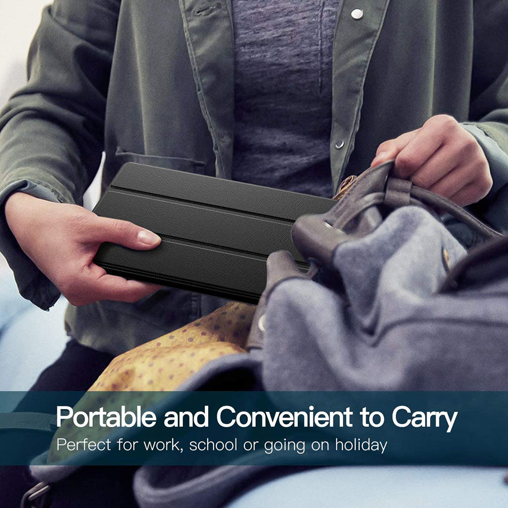 Husa de protectie tableta Techsuit FoldPro compatibil cu Lenovo Tab M8 HD (8705F/X / TB-8505X) / Tab M8 3rd Gen, Negru