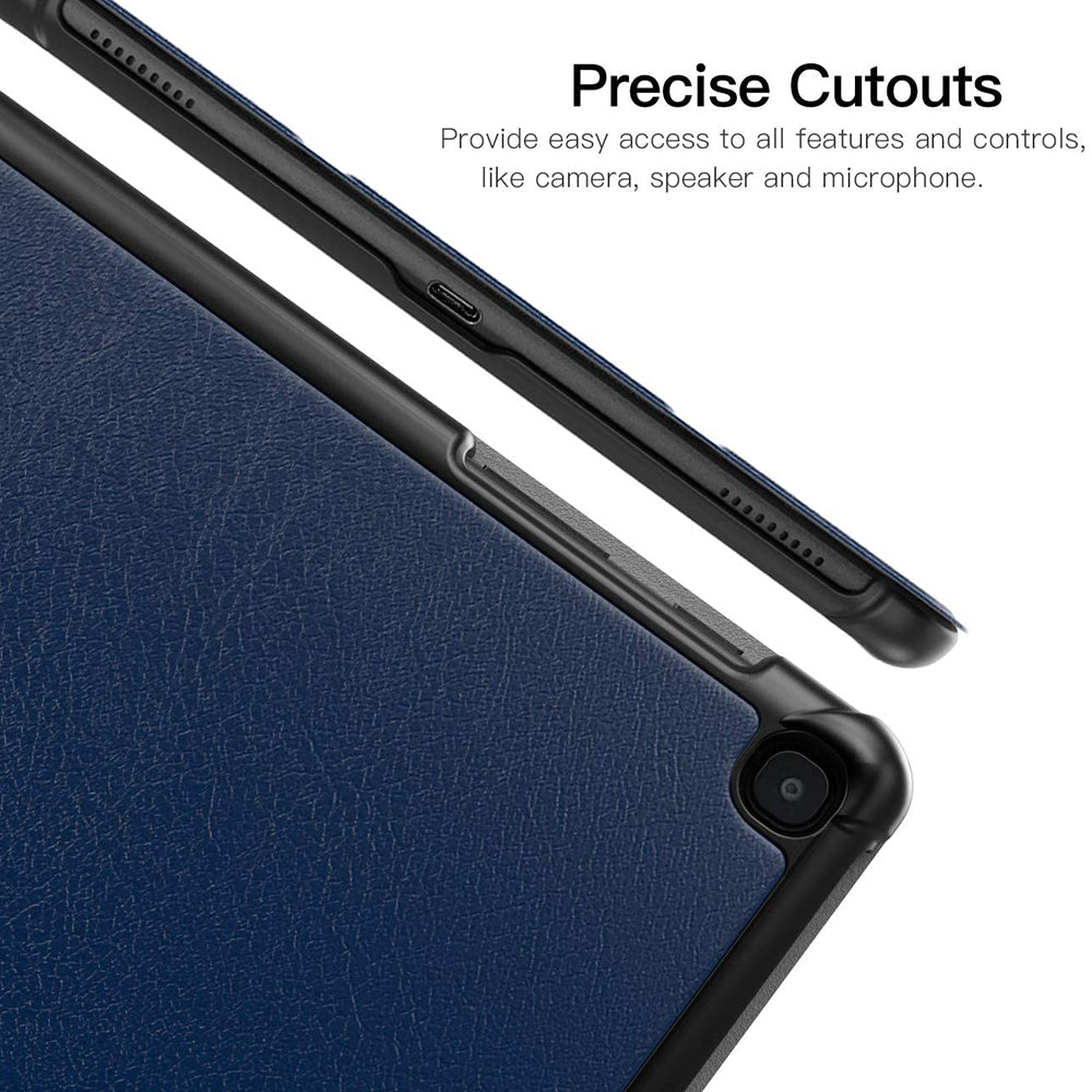 Husa de protectie tableta Techsuit FoldPro compatibil cu Samsung Galaxy Tab A 10.1 2019 T510, Albastru