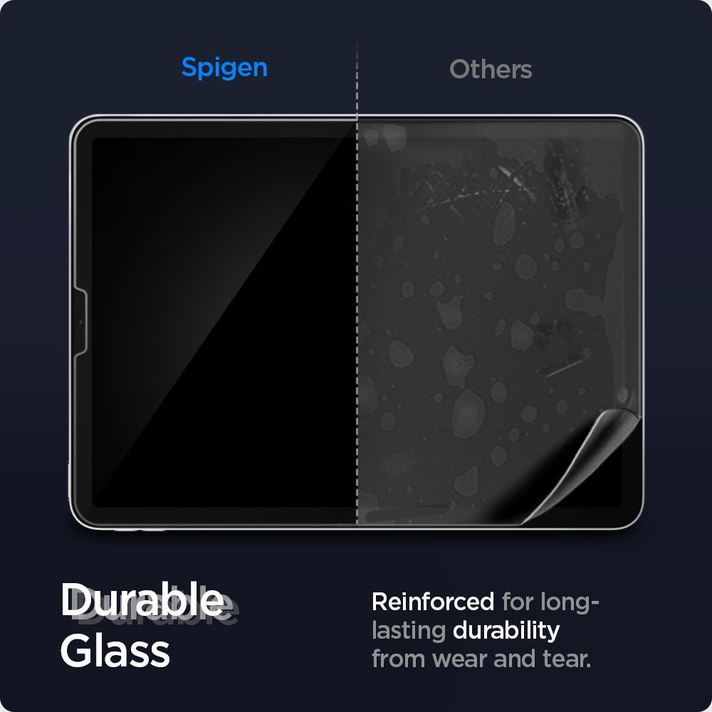 Husa de protectie tableta Spigen Glas.tR EZ-FIT (AGL02065) compatibil cu Apple iPad Air 4 / 5 (2020/2022) / Pro 11 (2020/2021), Transparent