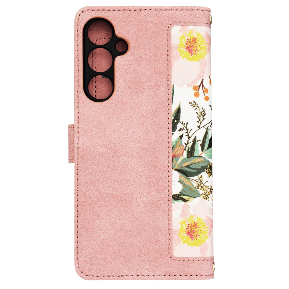 Husa de protectie Techsuit FlipCraft compatibil cu Samsung Galaxy A55 5G, Sweetheart Pink