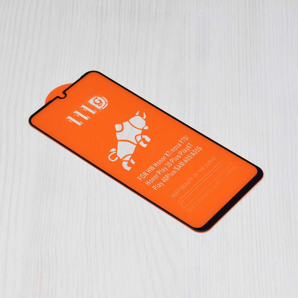 Folie de protectie Techsuit 111D Full Cover / Full Glue Glass compatibil cu Realme C61 / Realme C63, Negru