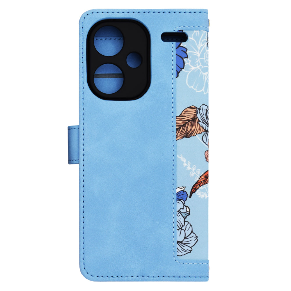 Husa de protectie Techsuit FlipCraft compatibil cu Xiaomi Redmi Note 13 Pro+ 5G, Vibrant Blue