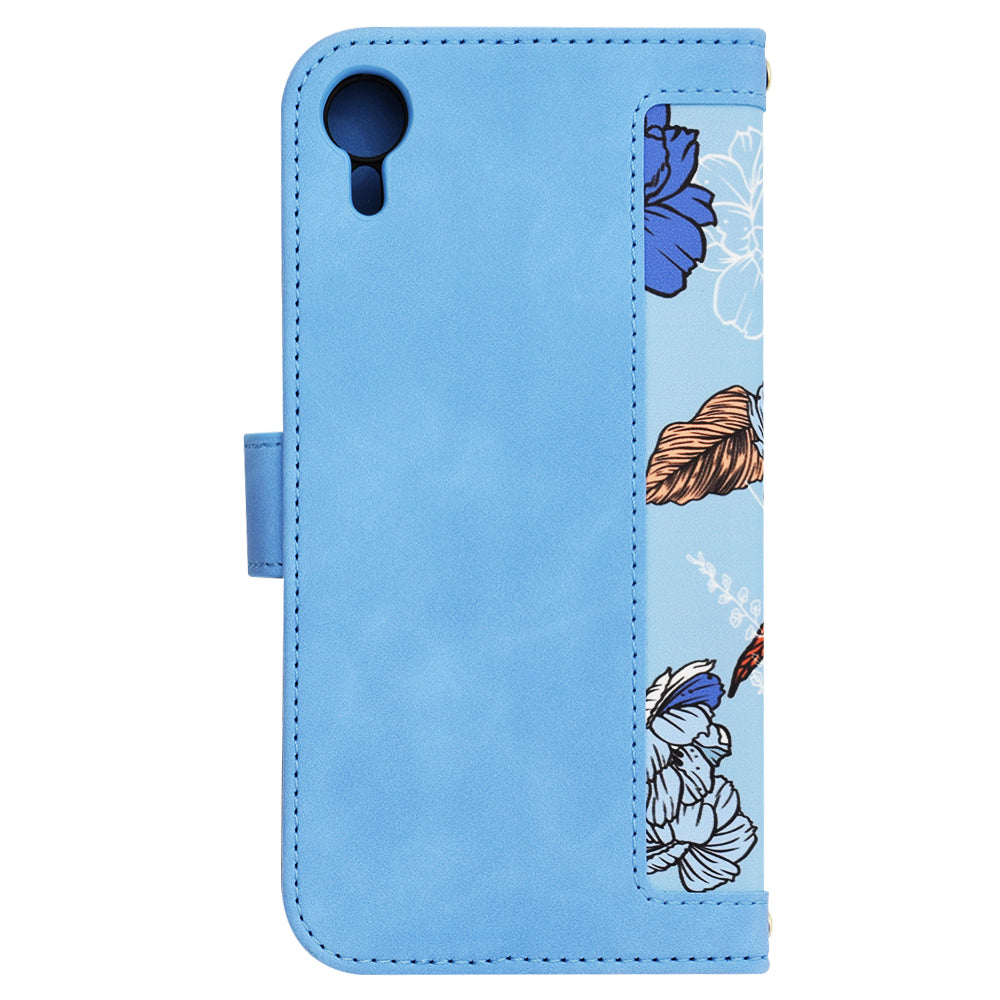 Husa de protectie Techsuit FlipCraft compatibil cu iPhone XR, Vibrant Blue