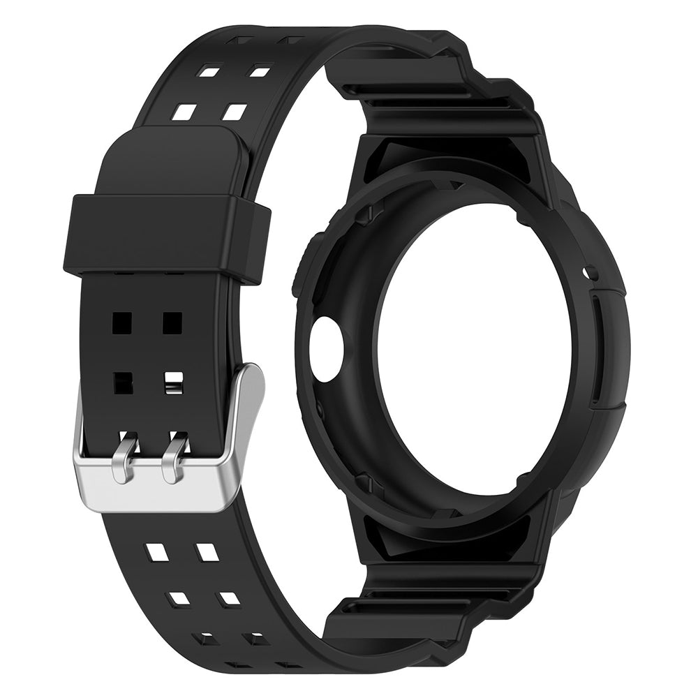 Curea smartwatch Techsuit Watchband (W065) compatibil cu Google Pixel Watch / Watch 2 / Watch 3 / Watch 4 41mm, Negru