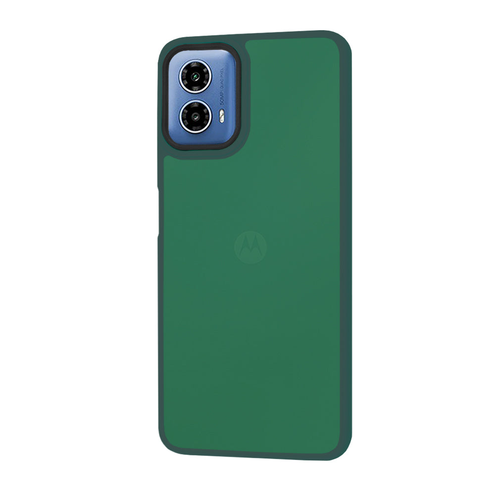 Husa de protectie Techsuit HaloFrost Series compatibil cu Motorola Moto G34 / Moto G45, Bleumarin Green