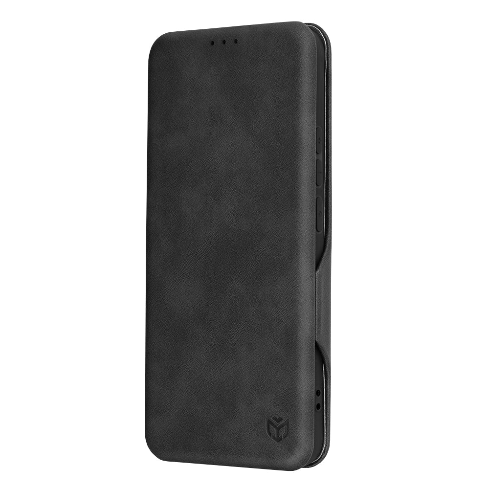 Husa de protectie Techsuit Safe Wallet Plus compatibil cu Oppo Reno12 Pro, Negru