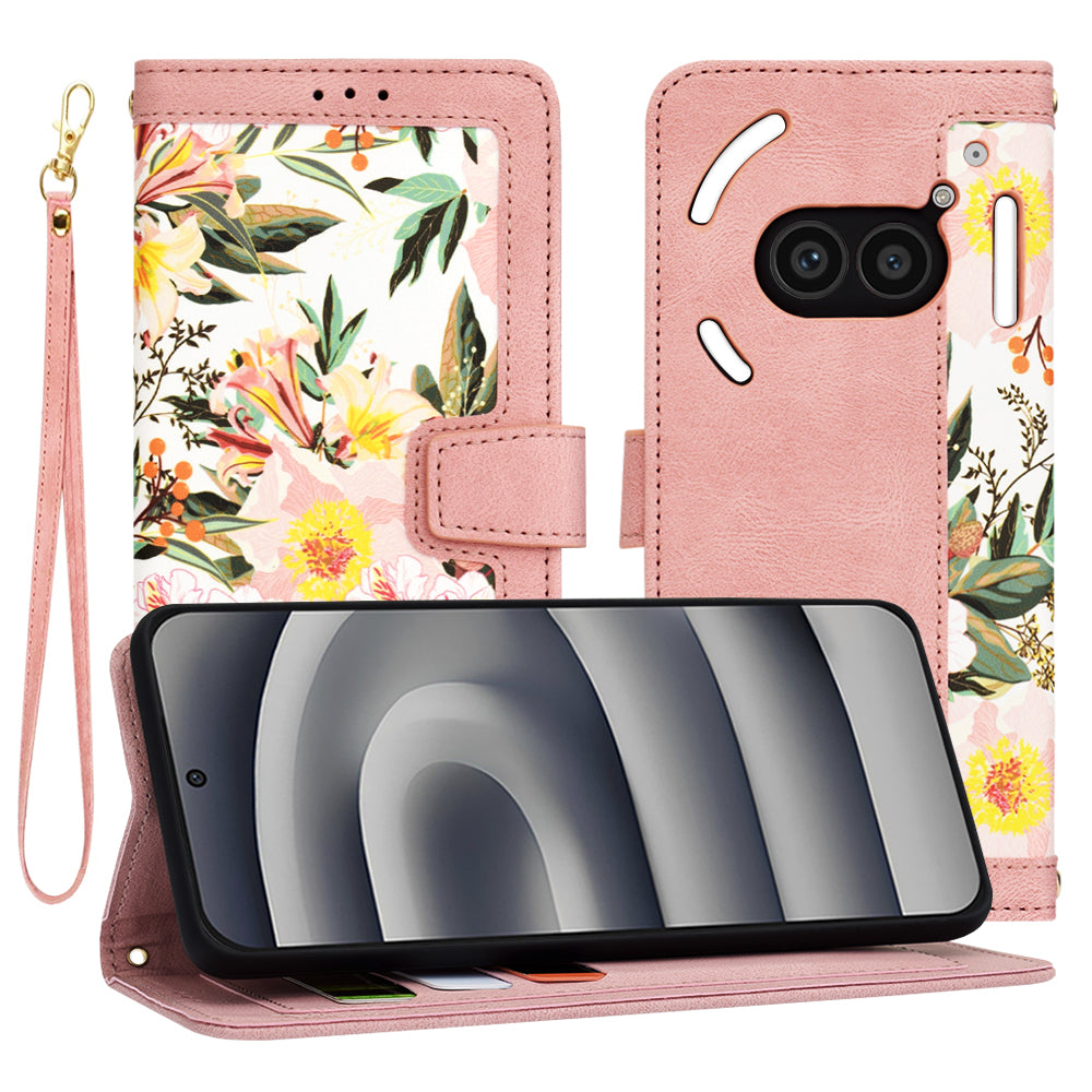 Husa de protectie Techsuit FlipCraft compatibil cu Nothing Phone (2a) / (2a) Plus, Sweetheart Pink
