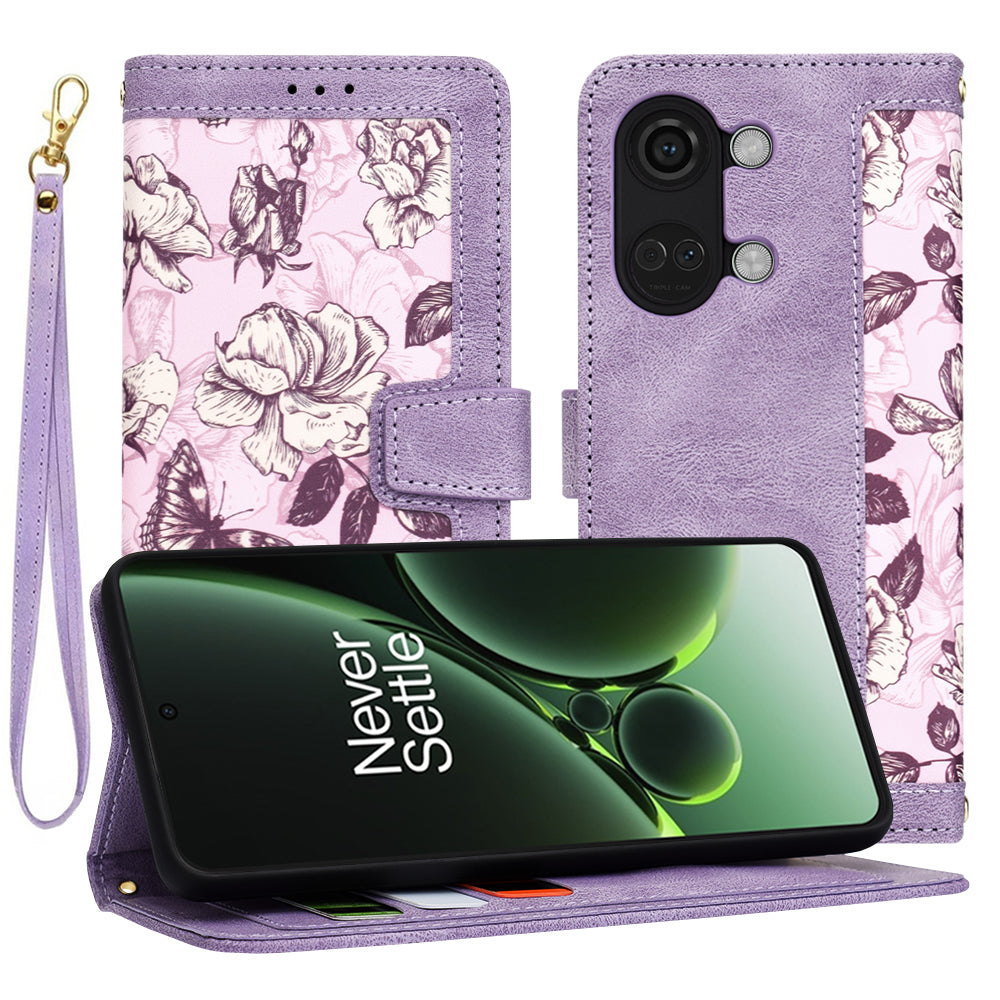 Husa de protectie Techsuit FlipCraft compatibil cu OnePlus Nord 3, Mysterious Purple