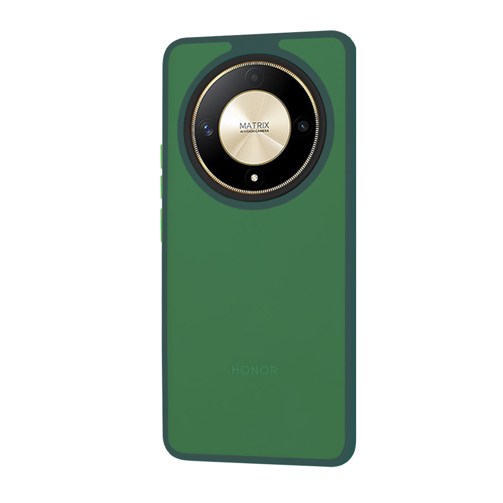 Husa de protectie Techsuit HaloFrost Series compatibil cu Honor Magic6 Lite, Bleumarin Green