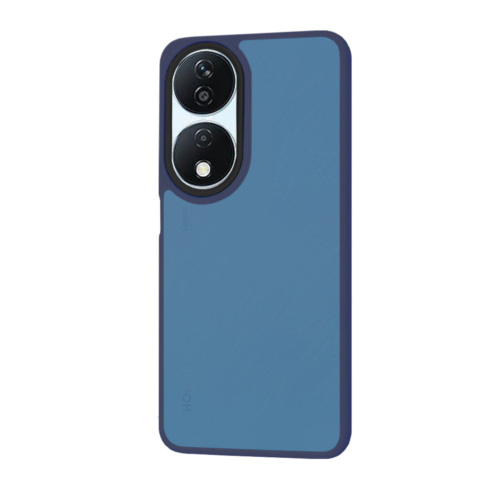 Husa de protectie Techsuit HaloFrost Series compatibil cu Honor X7b / X7b 5G / 90 SMART, Albastru Inchis